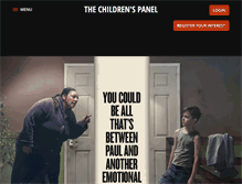 Tablet Screenshot of childrenspanelscotland.org